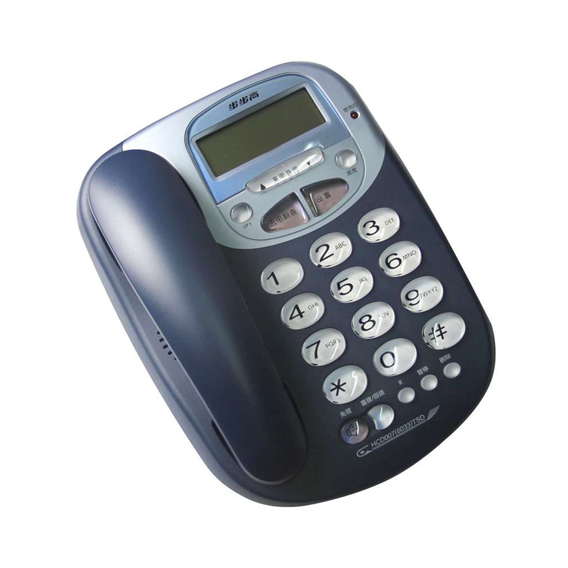 步步高 HCD007(6033)/(33)P/TSDL(LCD) 深蓝 电话机