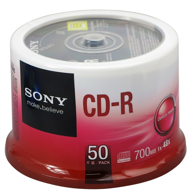 索尼 CD-R 700MB 刻录光盘