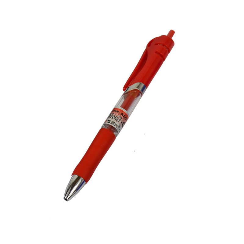 齐心 K-35 0.5mm 红色 中性水笔