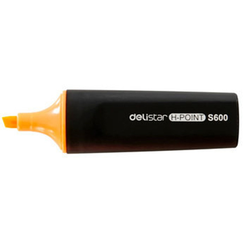 得力 S600 橙色 荧光笔