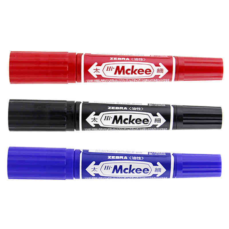 斑马 MO-150 蓝色 大号双头记号笔