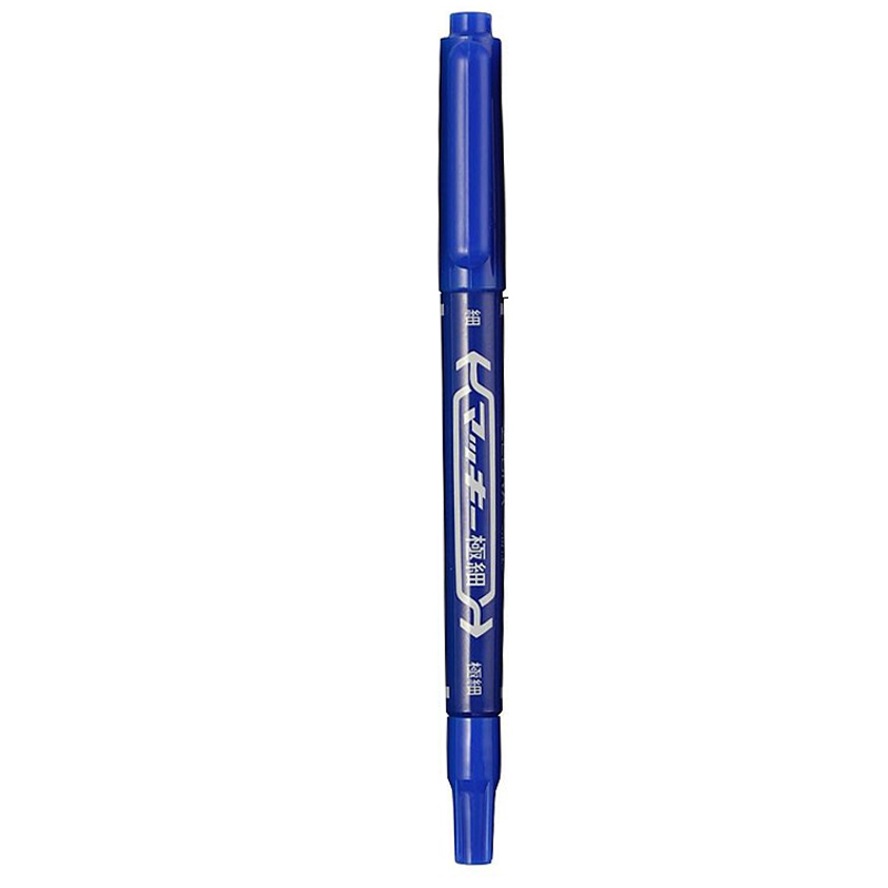 斑马 MO-120 蓝色 小号双头记号笔