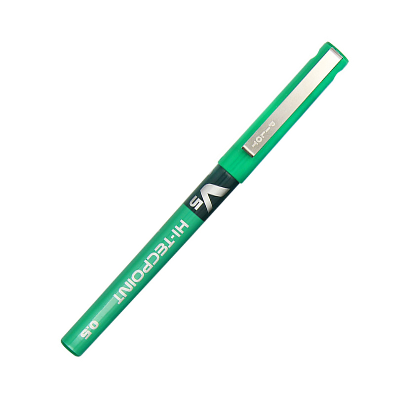 百乐 BX-V5 0.5mm 绿色 水笔