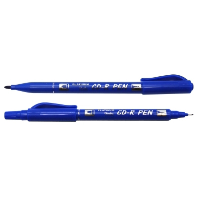 白金 CPM-29 蓝色 小号双头记号笔