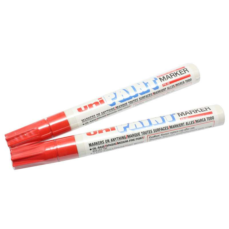 三菱 PX-21 0.8-1.2mm 红色 油漆笔