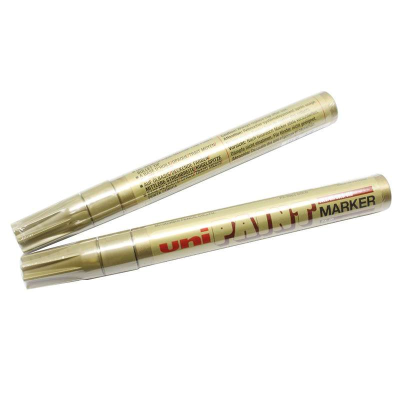 三菱 PX-21 0.8-1.2mm 金色 油漆笔