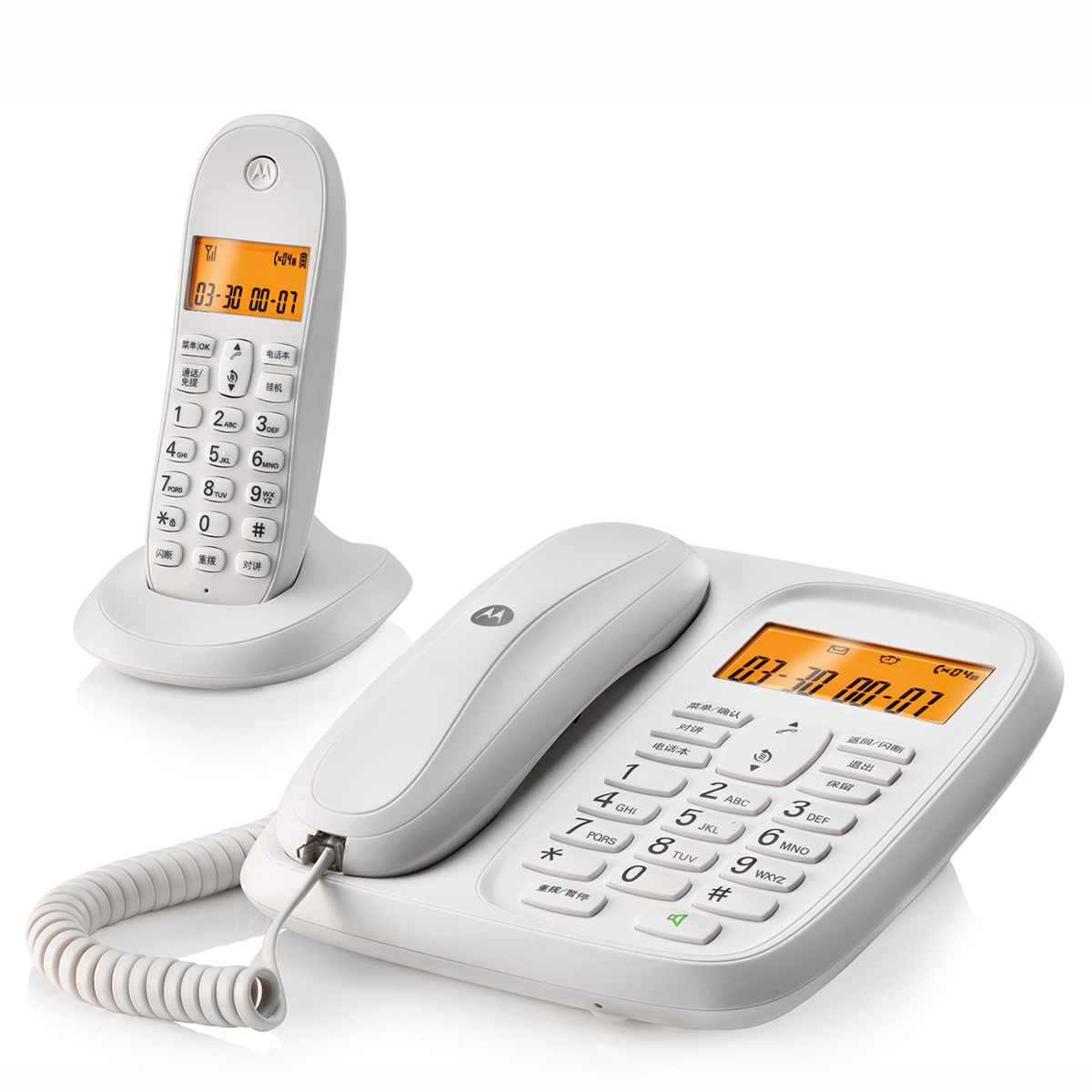摩托罗拉 CL101C 白色 电话机